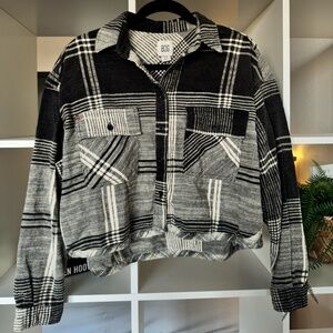 Urban Outfitters Cropped Flannel